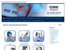 Tablet Screenshot of csedanfoss.com